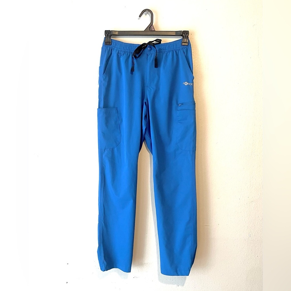 Carhartt Force Men's Small Athletic‎ Cargo Pants Drawstring Royal Blue
